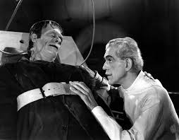 Frankenstein and monster