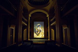 Rachel Maclean, 'Spite Your Face', 2017, installation at Talbot Rice Gallery