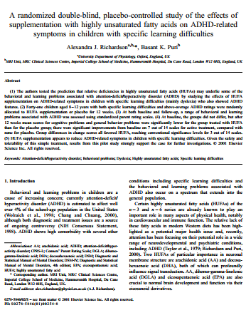 Dyslexia Study