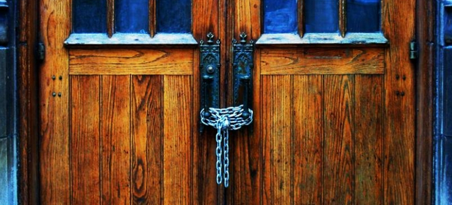 locked door